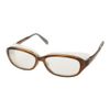EC-606 HYDE BR (Crystal Brown) Original Set for Dry Eye Glasses, Eye Cure + Computer