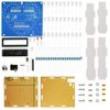 LED Heart-Shaped Light Electronics Module, Electronic DIY Circuit Kit Single Chip Microcomputer for Soldering Practice