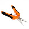 2Pcs Stainless Steel Blades Slide Locking Straight Curved Micro Tip Prunin Snips