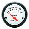 AUTO METER 5791 Phantom Electric Voltmeter Gauge , 2.3125 in.