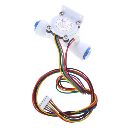 XROLAND Water Flow Sensor Dn10 G3/8 Tds Temperature Flow Sensor Dc5-24V Turbine-Flowmeter Water Flow Sensor Switch Control Flowmeter Fluid Counter