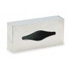 Facial Tissue Dispenser, 2-3/4 in.H