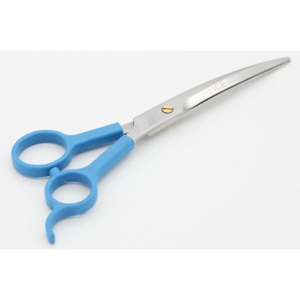 ANVIL 7" 440 STAINLESS STEEL CURVED FINE POINT PET SCISSOR / SHEAR