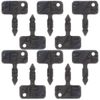 10x Lucas Ignition Switch Key Replacement for David Brown Mahindra Shibaura Tractor Chipper