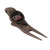DivPro 6-in-1 Golf Tool & Cigar Holder – Divot Repair Tool, Golf Ball Marker, Club Head Cleaner, Golf Grip Saver, Shotgun Can Opener – Compact, Multi-Tool, Pocket-Sized Golf Accessory for Every Golfer