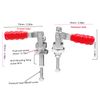 Toggle Clamps, Push Pull Crank Clamps, Quick Release Positioning Clamps, Hand Tools for Welding, Woodworking, Mold Making