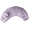 Angel Dear - Purple Hippo, Curved Pillow