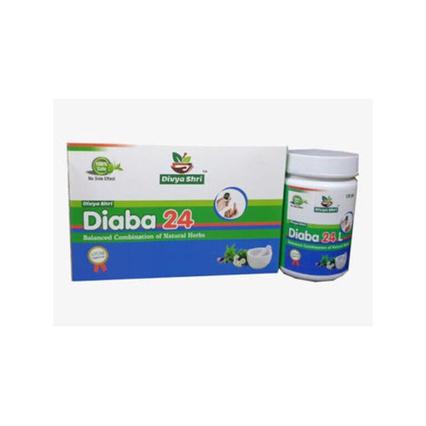 Divyashri Diaba 24 (30 Capsules and 240 gm Powder) FREE DELIVERY