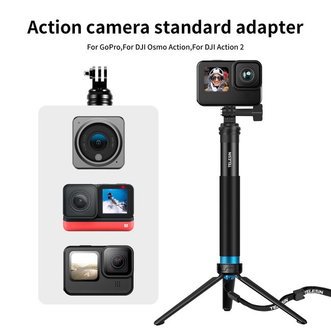 gopro selfie stick that rotates