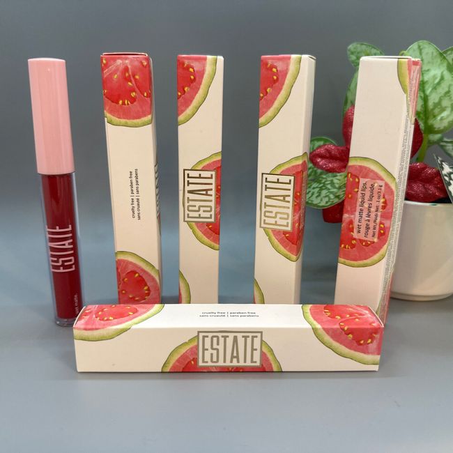 5x Estate Wet Matte Liquid Lipstick - Juicy - Full Size .1oz Each New in Box