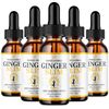 (5 Pack) Ginger Slim Drops – GingerSlim Extra Strength All Natural Organic