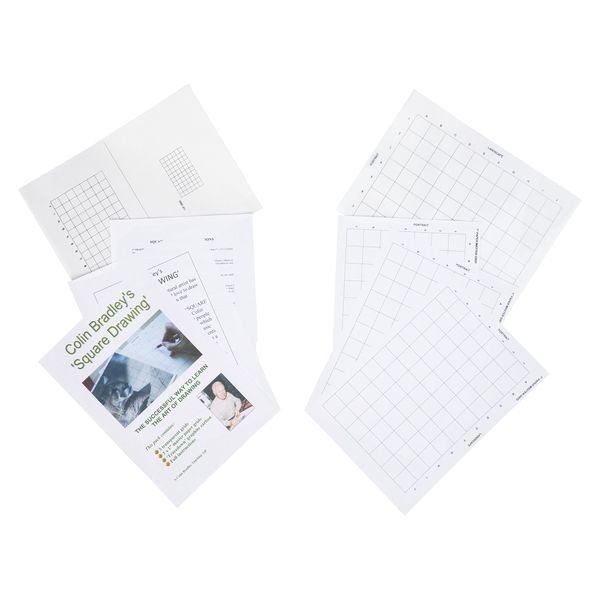 Learn to Draw with Pinpoint Accuracy - Square Drawing Transparent Grids - Improve Your Drawing Technique