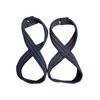 BEAR GRIP - Figure 8 Weight Lifting Straps Elite Edition (BLACK, L)