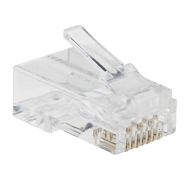 Tripp Lite Ca6 RJ45 Pass-Through UTP Modular Plug 100 Pack (N232-100-UTP)