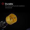 DART Premium Hole Saw | 140mm | Suitable For Multi Use | 8% Cobalt | Yellow