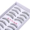 20pcs Natural False Eyelashes, Professional Multi Layer Fluffy Extensions, Thick Slender Eye Lashes for Makeup Cosmetic Tool
