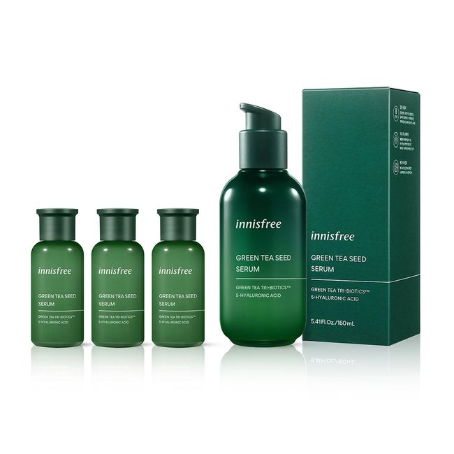 Innisfree Green Tea Seed Serum (160ml +30ml x 3 packs)