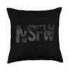 NSFW Throw Pillow