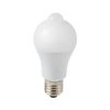 ELPA LDA5D-G-G5107PIR LED Light Bulb with Sensor, General Bulb Shape, 40 Shape Equivalent, 40 Shape Equivalent, 550lm, 5W, E26 Base, Daylight Equivalent, Motion Sensor, Sensor Light,