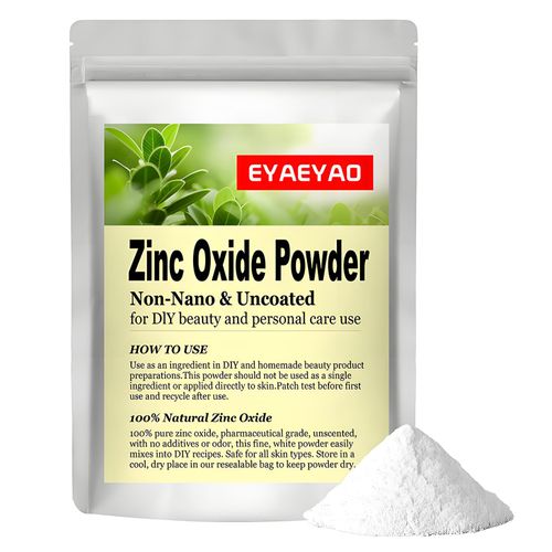 Zinc Oxide Powder | Non-Nano & Uncoated | Make Your Own Lotion, Deodorant, Cream, Soap | DIY Essentials | Resealable Bag | Pure Natural | Multitude of Uses | 4 Ounces
