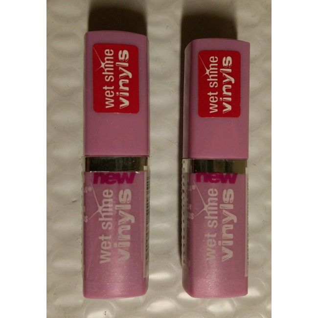 2 X MAYBELLINE "LACQUERED BERRY", WET SHINE VINYLS LIPSTICK, NEW & SEALED.