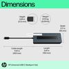 HP Interface Hub USB 3.2 Gen 1 (3.1 Gen 1) Type-C Black