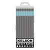 KELSON 10pcs T40 Torx 150mm Impact Rated Screwdriver Bits with Storage Case 1/4" Universal