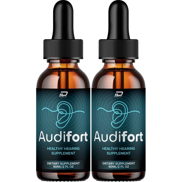 (2 Pack) Audifort Pro Healthy Ear Support Supplement – Audifort Pro Liquid Drops