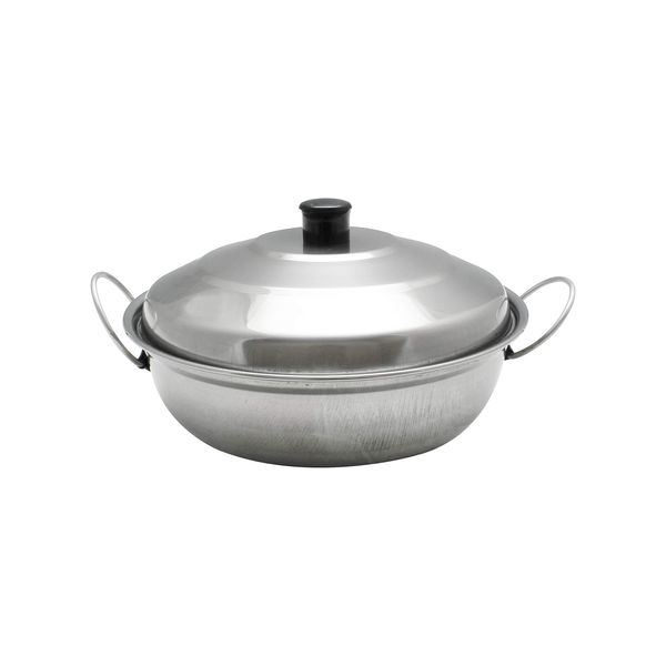 Thunder Group Chafer Body with Plastic Knob Handle Wok, 7-1/2-Inch