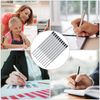 OFFCUP Gel Pen Refills, 20pcs Replaceable Metal Ballpoint Pens, Medium Point, Black