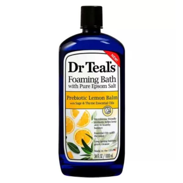 Dr Teals Prebiotic Lemon Balm & Sage Body Scrub 538g