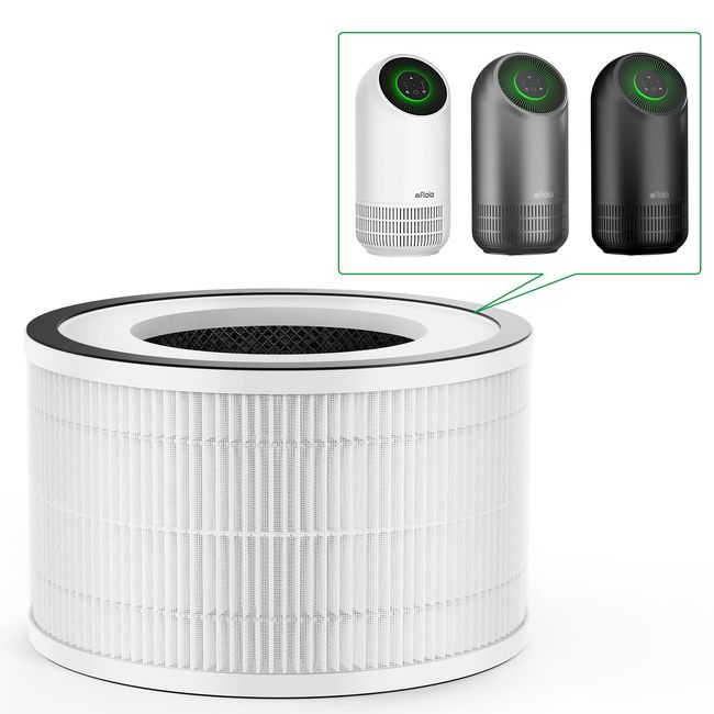 Afloia Air Purifier original replacement filter for Fillo/Halo/Allo/B087Q2S8D7/B088FHCS83/B07JG1R2GB/B08FD63PL8/B088FBV45W/B08N4MWLGF/B0924BNYF/B089GQPVGR/B07WR2CT7V/B09M799DT4/B09M78CZYX