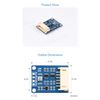 BME680 Sensor I2C BME680 Environmental Module for Raspberry Pi 4B+ 4B 3B+ 3B 2B+ Zero W WH 2W / Raspberry Pi Pico/Ardui /ESP32 ... Supports Temperature Humidity Barometric Pressure Gas Detection