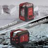 Meterk 49FT Red Cross Line Laser Level Self Leveling Measure Tool Construction