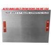 Place All Packages In This Bin Metal Sign Delivery Driver Instructions container