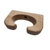 BJs Best Solid Wood Canoe Paddle Holder 1" thick for your prized paddle USA made