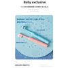 Children's Toothbrush, Nano Toothbrush, Soft, Ultra Soft Bristle Toothbrush, Toddler, Soft, Hydrophobic Design, Easy to Dry and Clean, Prevents Bacteria Growth, Candy Color, Ages 3 to 8, Protects Baby and Sensitive Teeth, Changeable Teeth, Set of 4