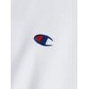 Champion mens Reverse Weave Pullover, Left Chest C Hoody, White-y06145, Medium US
