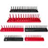 6PCS SAE & Metric Socket Organizer Tray Set for Efficient Toolbox Storage