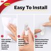 Command Micro Hooks with Command Adhesive Strips (1 Pack of 3 Hooks)