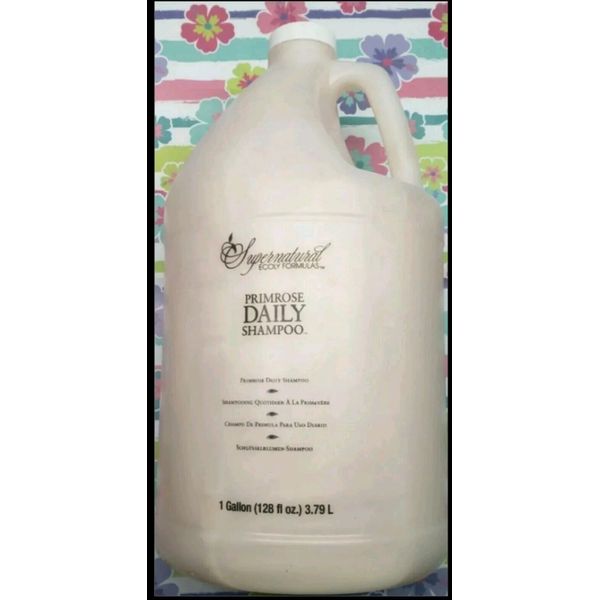 1 Sexy Hair [SUPERNATURAL ECOLY FORMULAS] PRIMROSE DAILY SHAMPOO [2 GALLONS] HTF