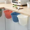 2 Pcs Plastic Hanging Trash Can Wall Mounted Food Waste Bin for Kitchen Garbage