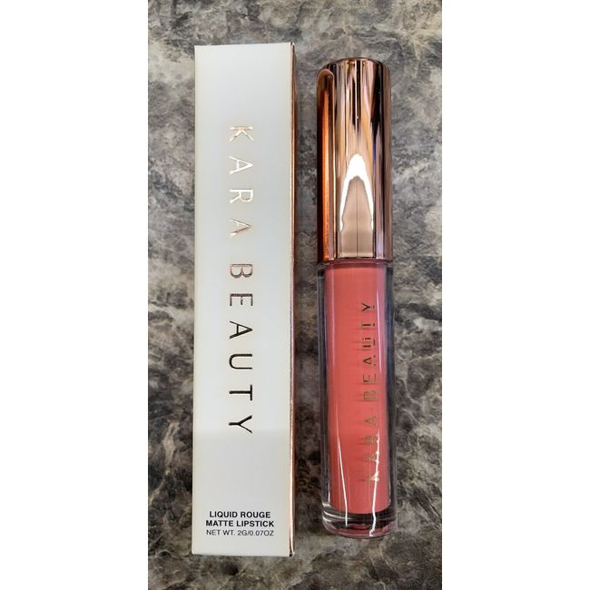 NIB Kara Beauty Liquid Rouge Matte Lipstick "Delicate" Full Size