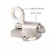 BigKing Loft Hatch Catch, Fanlight Window Catch, Window Gate Security Pull Ring Automatic Door Bolt, Aluminum Latch Lock 46 * 50 * 44mm, Loft Hatch Lock Spring Latch