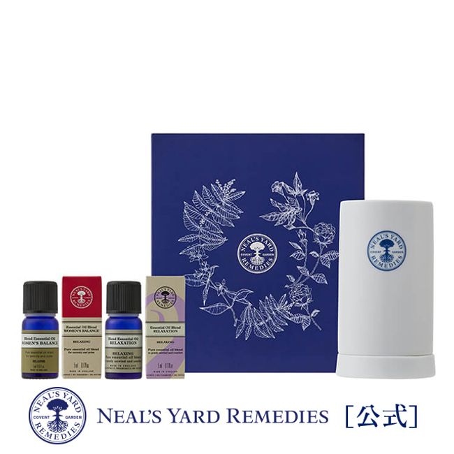 5x Points until 11/27 01:59 [Genuine Product] Aroma Light Gift (Women&#39;s Balance &amp; Relaxation &amp; Aroma Light) (Gift Boxed) / Christmas Present Gift Natural Essential Oil Rose Geranium Frankincense Orange Women New Life Birthday Organic Neal&#39;