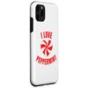 iPhone 11 Pro I Love Peppermint Candy Cane Christmas Peppermint Candy Case