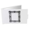 Azeeda 'Antique Frame' Compact/Travel/Pocket Makeup Mirror (CM00006151)