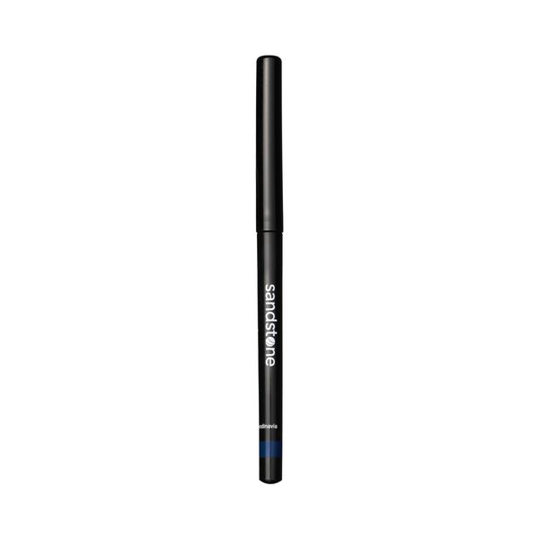 Sandstone Scandinavia Hypoallergenic Waterproof Eyeliner Blue Eyeliner for Sensitive Eyes Fragrance-Free Vegan and Cruelty-Free Eye Pencil