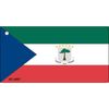 Equatorial Flag Novelty Aluminum Key Chain KC-4007