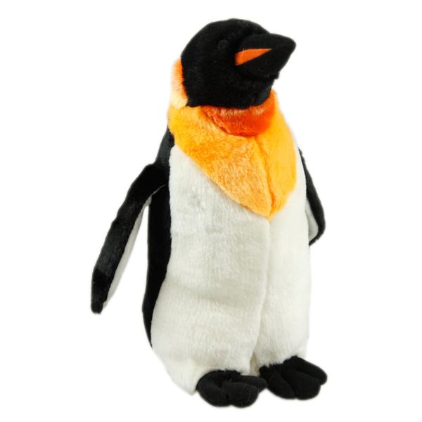 Animal Instincts Snow Mates Pedro Penguin, Squeaky Soft Plush Chew Companion Dog Toy - Small, assorted colours